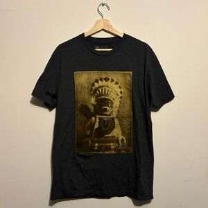 THE NTVS ARTIST EDITION STEVEN PAUL JUDD LEGO NATIVE AMERICAN GRAPHIC T-SHIRT